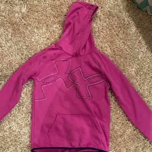 Girls pinkish purple hoodie